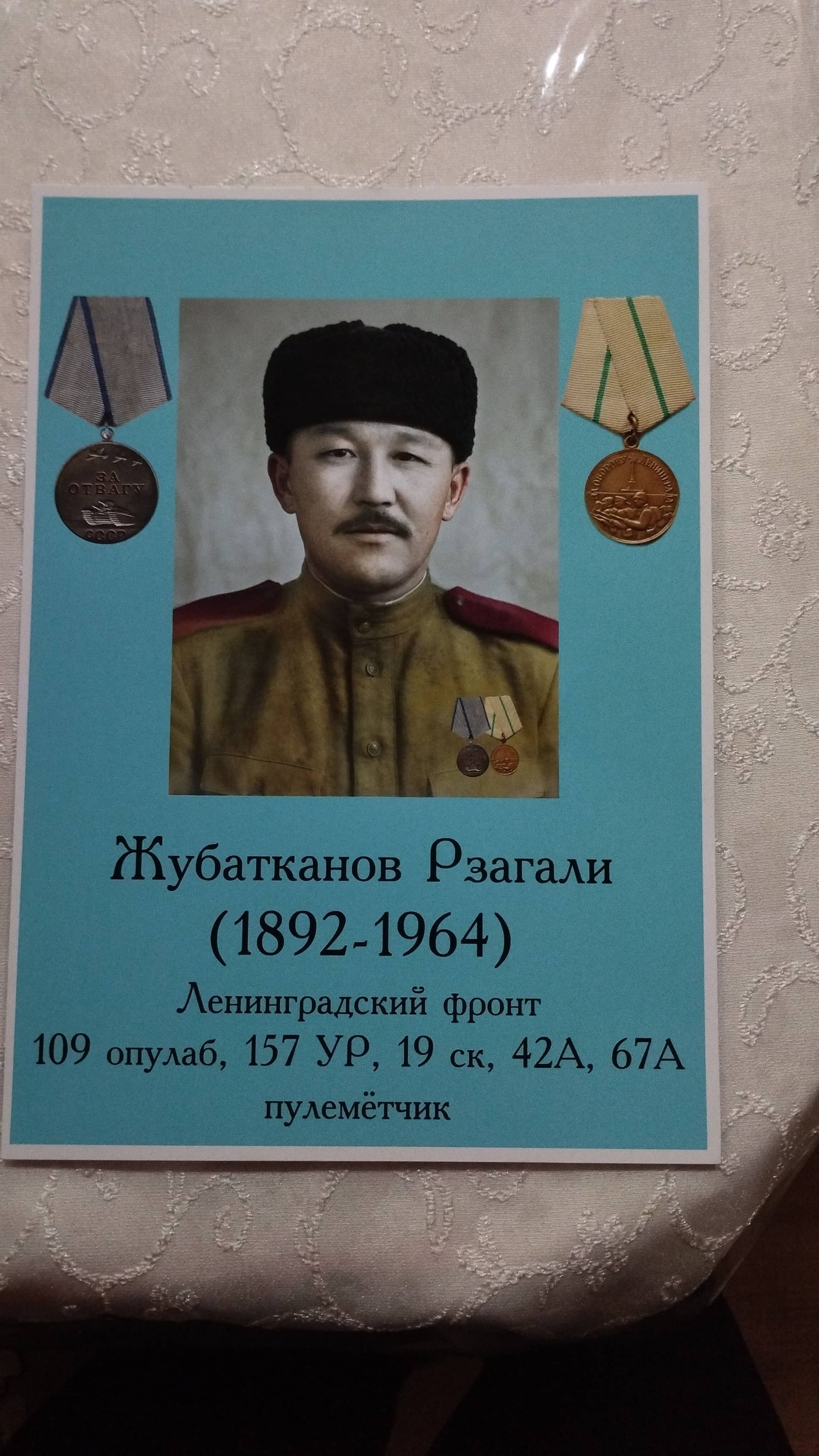 Портрет Жубатканов Р.